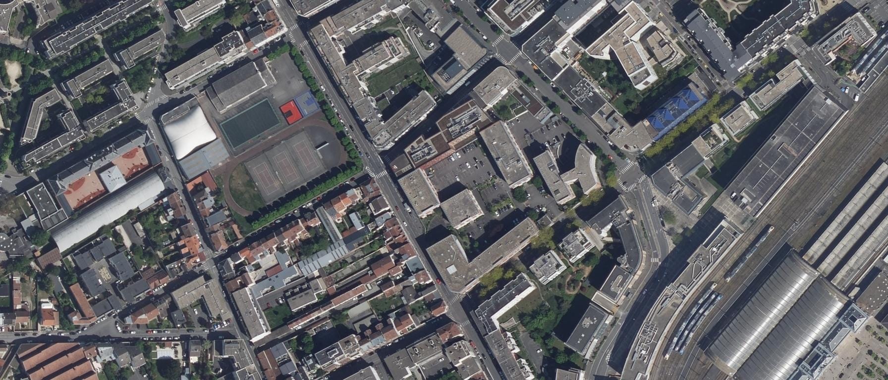 Vue aérienne de SILVYA TERRADE REIMS