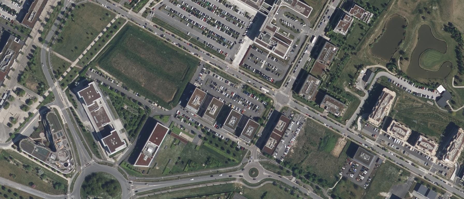 Vue aérienne de CFA COMMERCE ET DISTRIBUTION AFPAM
