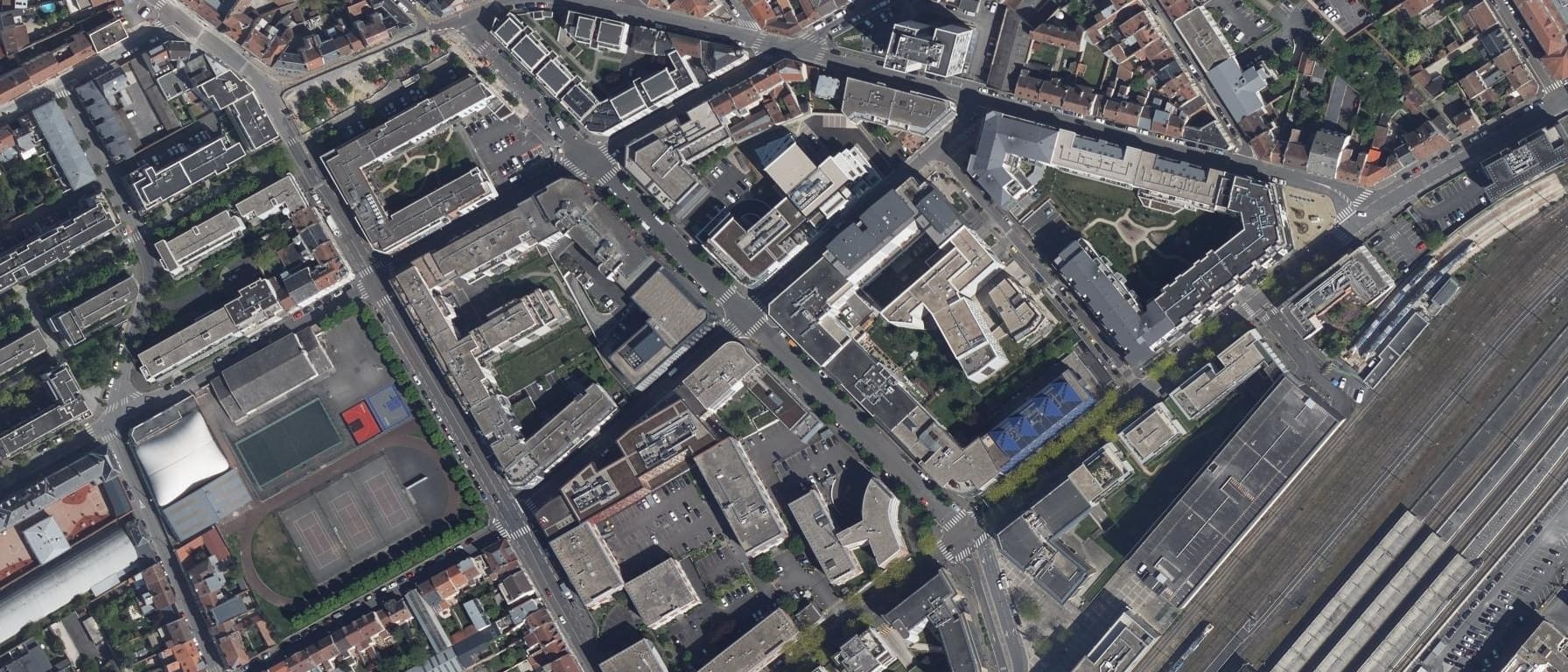 Vue aérienne de Groupe Alternance REIMS