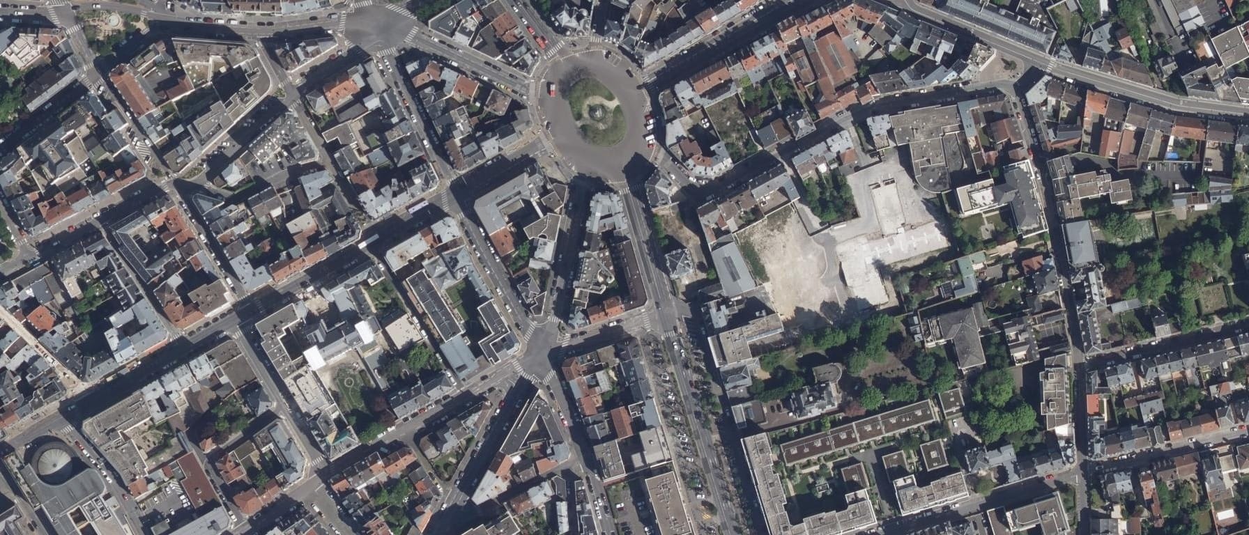 Vue aérienne de IRIS Reims
