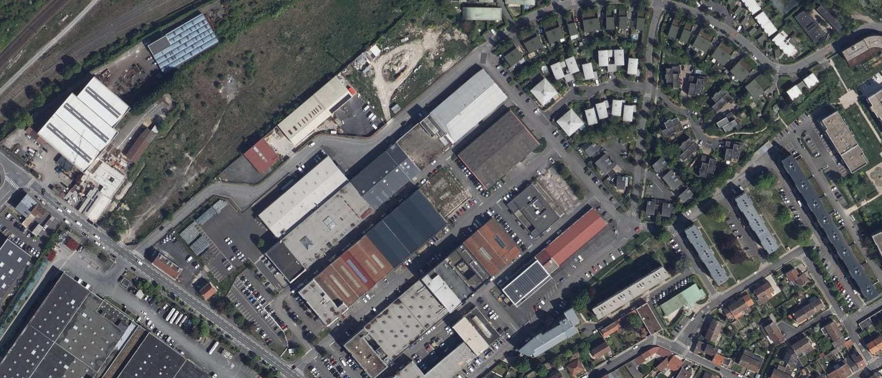 Vue aérienne de Pôle de formations Pasteur (Bétheny - 51)