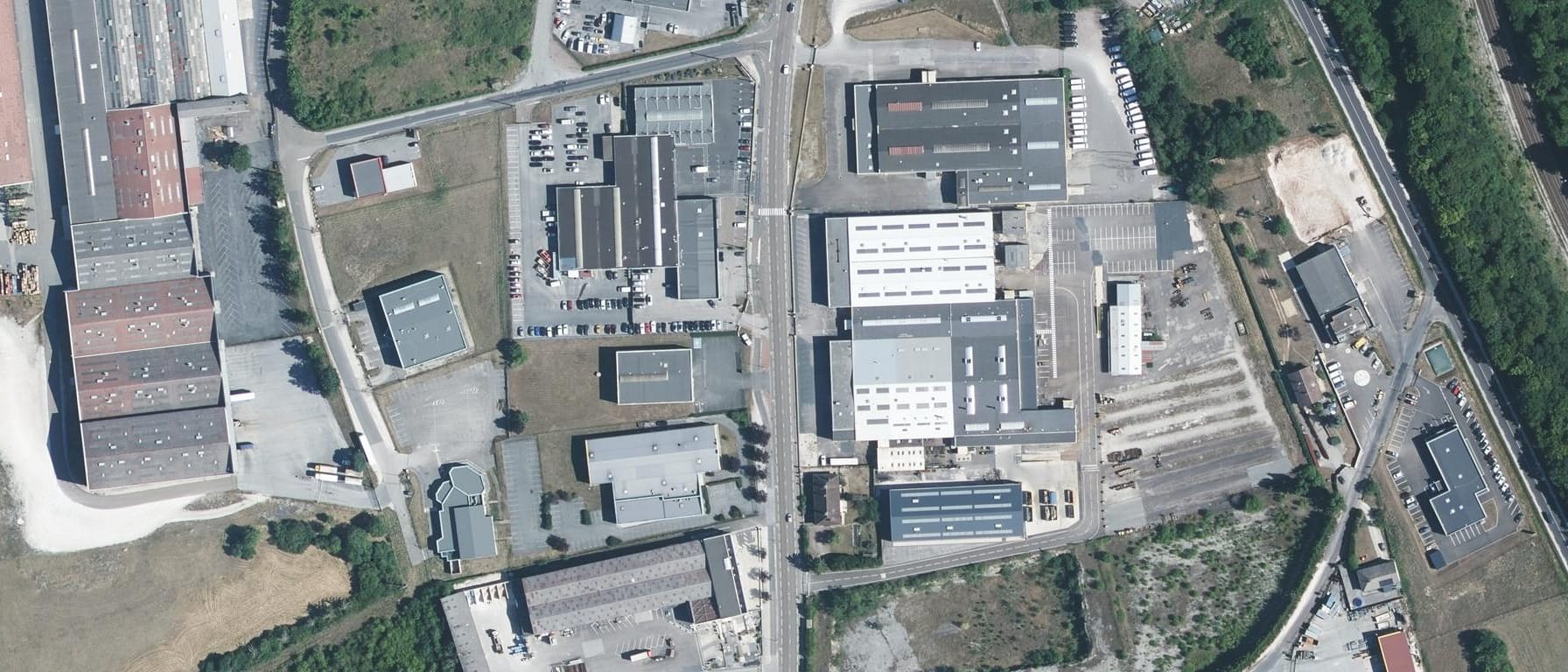 Vue aérienne de Lycée OUDINOT