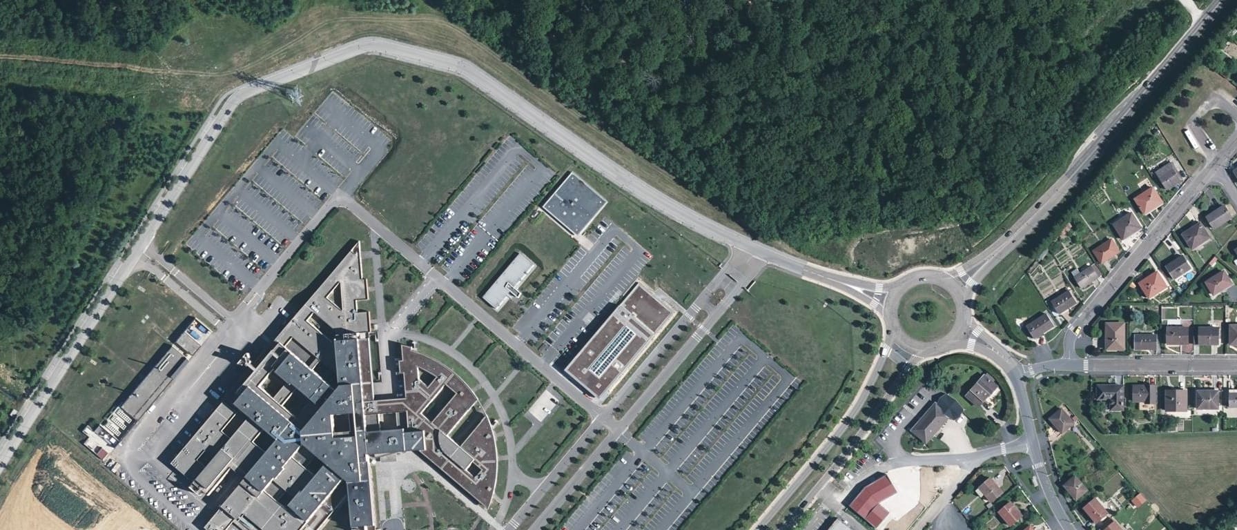 Vue aérienne de IFSI Saint Dizier