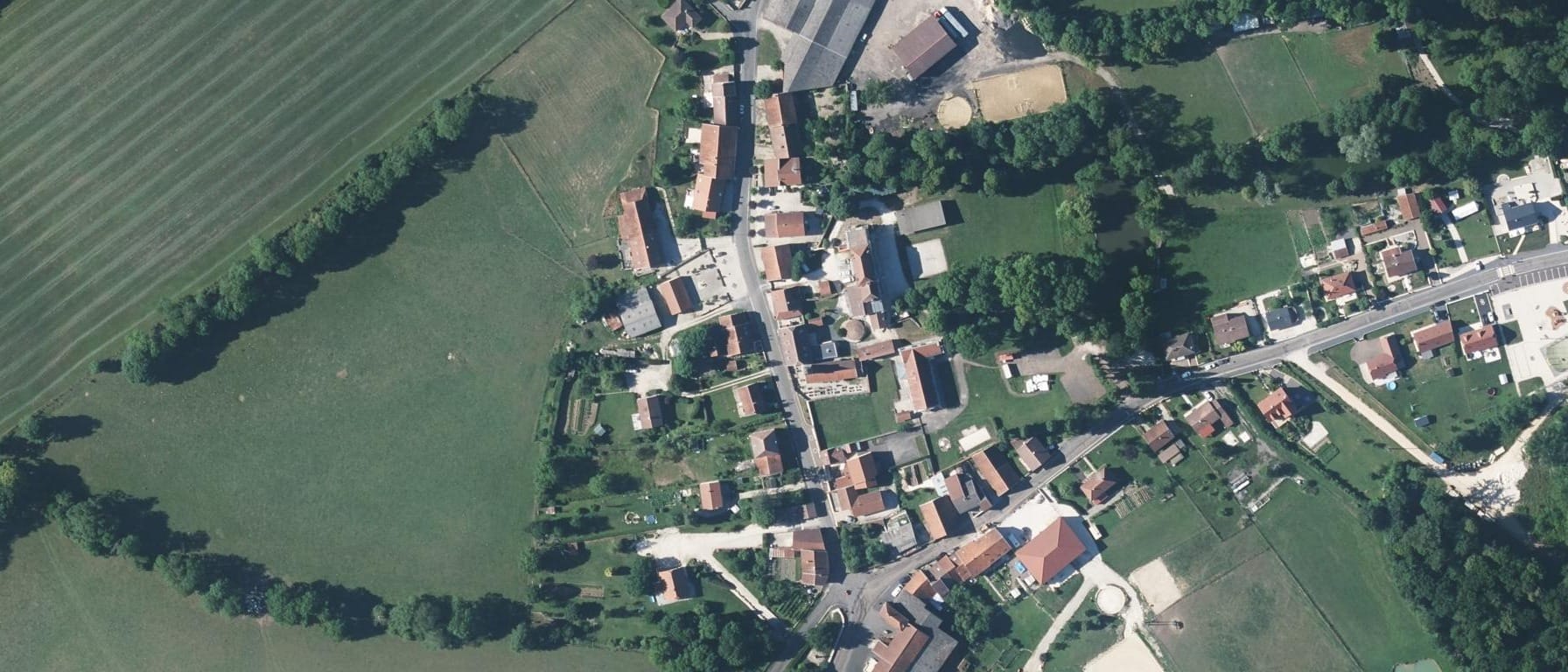 Vue aérienne de Maison familiale et rurale de Haute-Marne