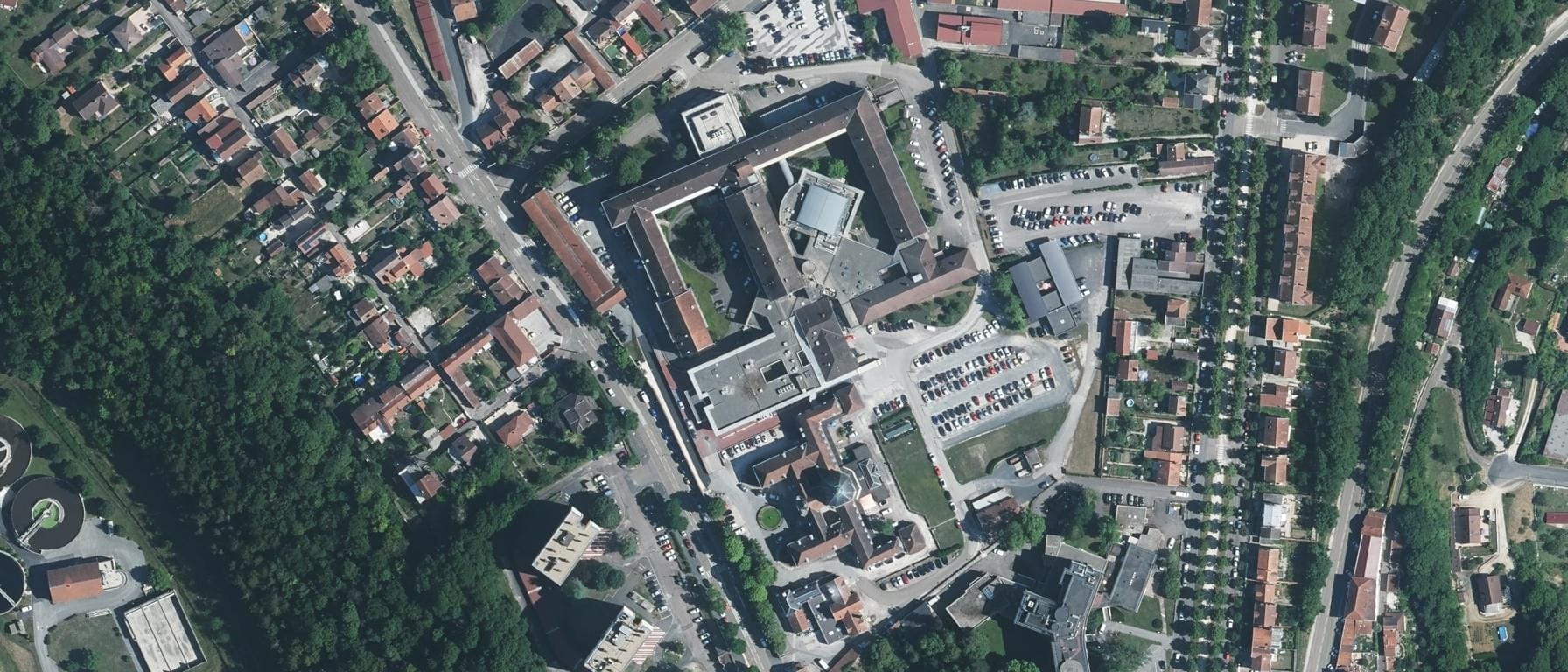 Vue aérienne de IFSI Chaumont