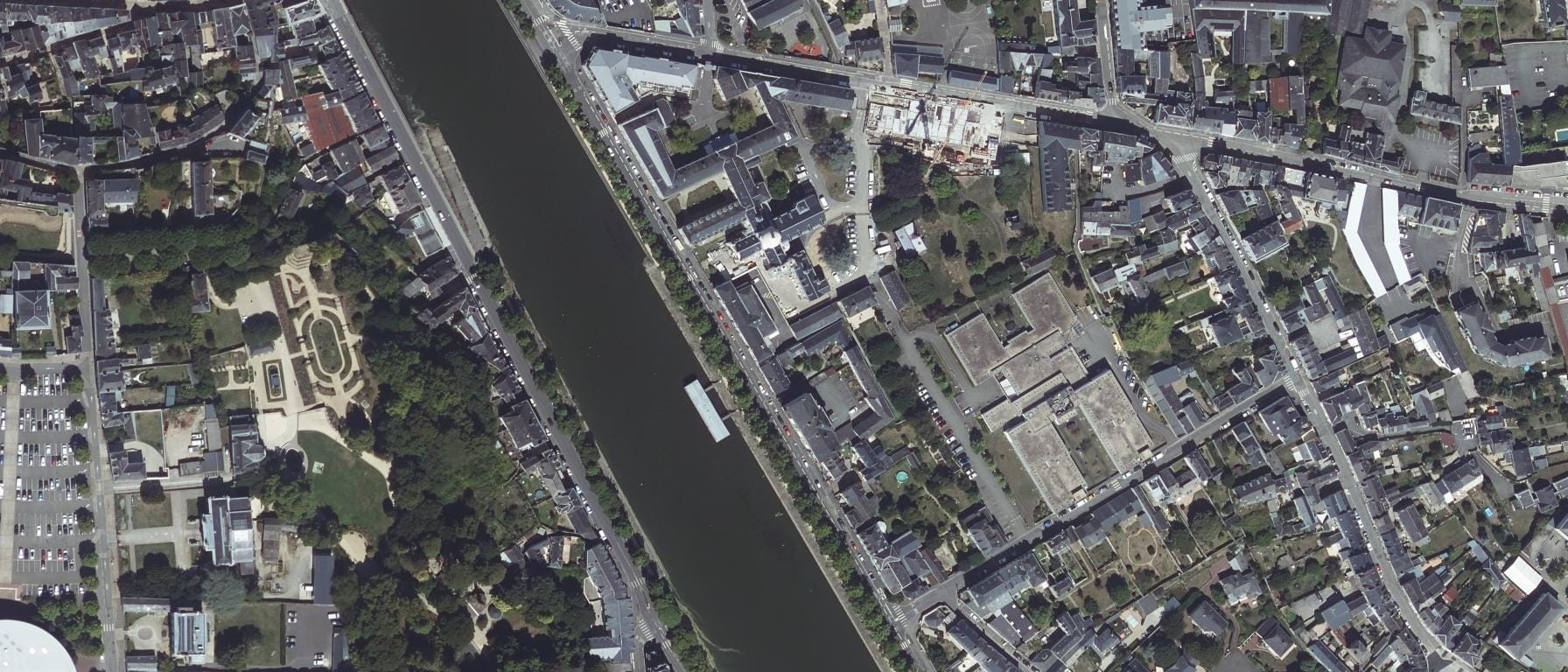 Vue aérienne de CREPS des Pays de la Loire - Antenne CIS Laval