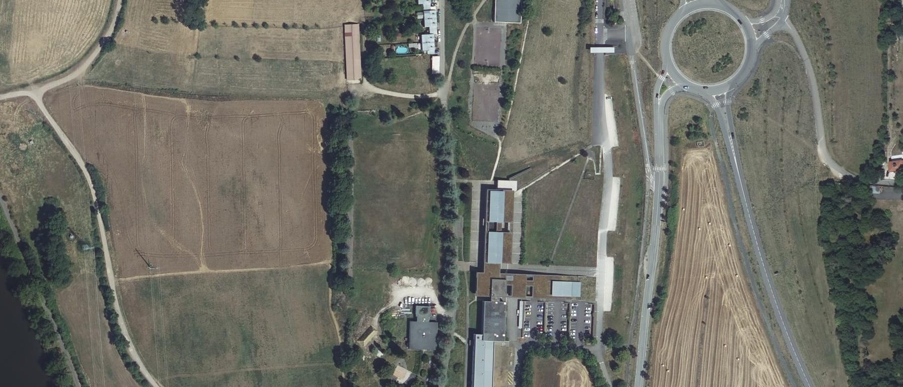 Vue aérienne de Lycée agricole Nancy-Pixerecourt