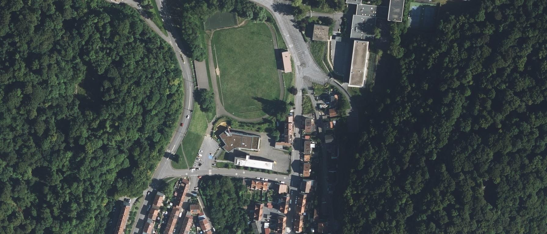 Vue aérienne de Lycée professionnel Jean Marc Reiser