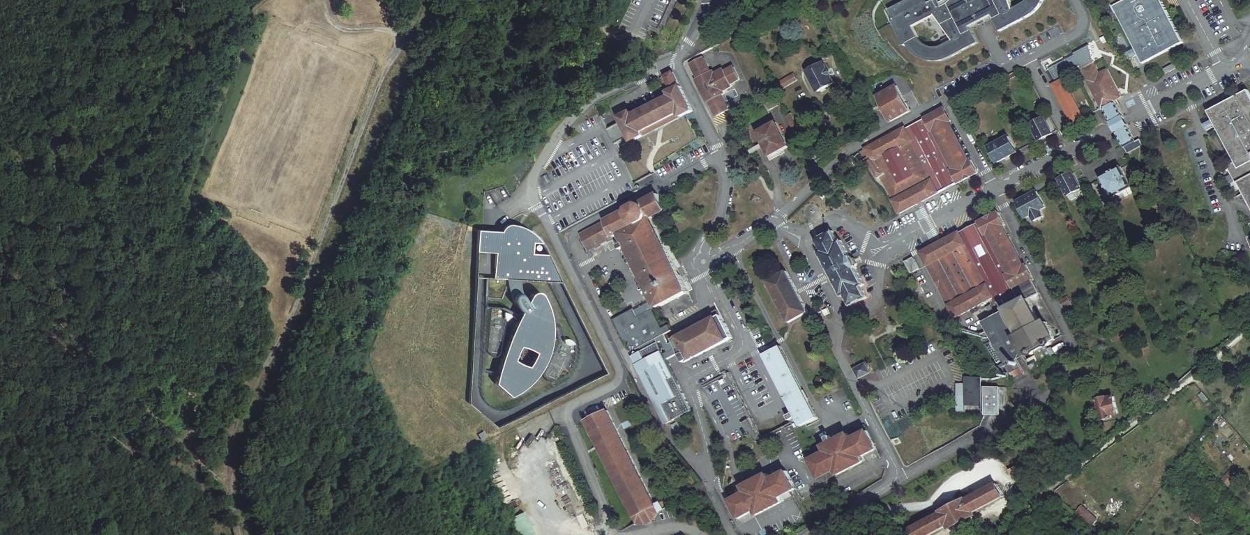 Vue aérienne de IFSI Nancy-Laxou