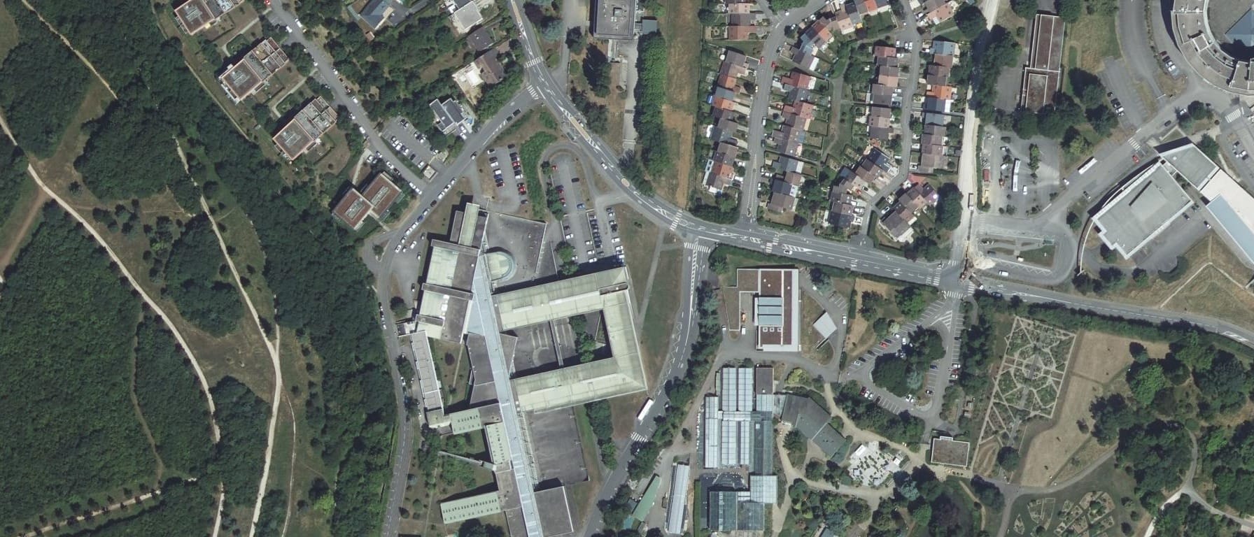 Vue aérienne de Lycée Stanislas (Biotec.Hotellerie)