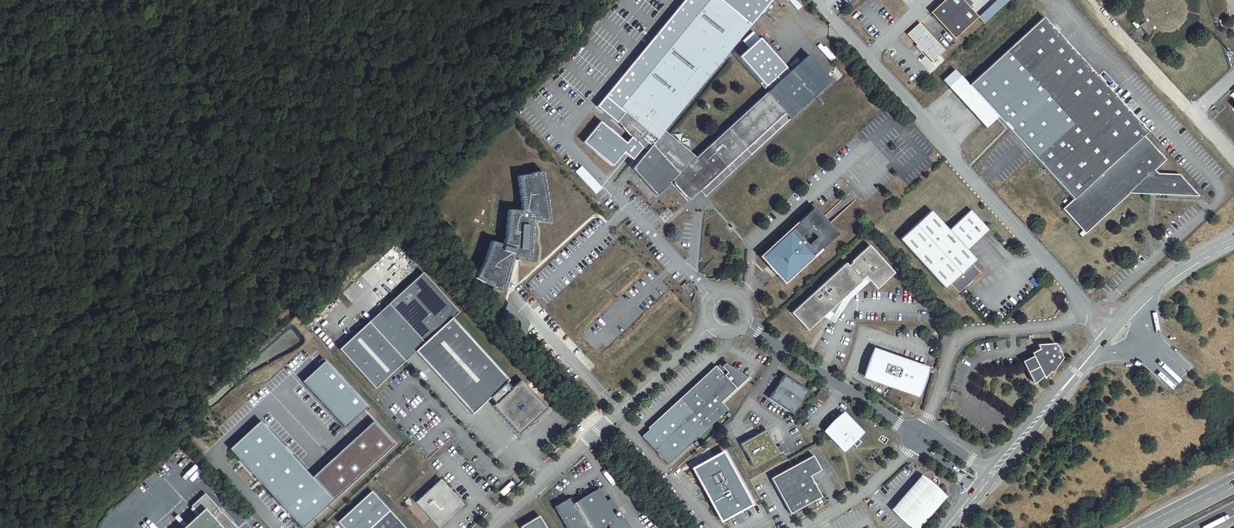 Vue aérienne de CFAI Lorraine - Maxéville