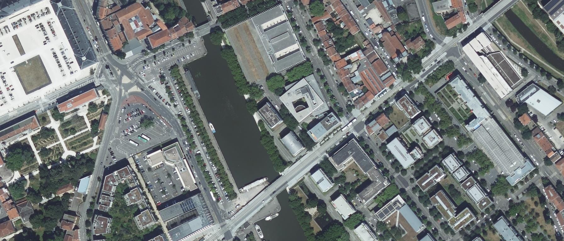 Vue aérienne de EEIGM Nancy - Groupe INP
