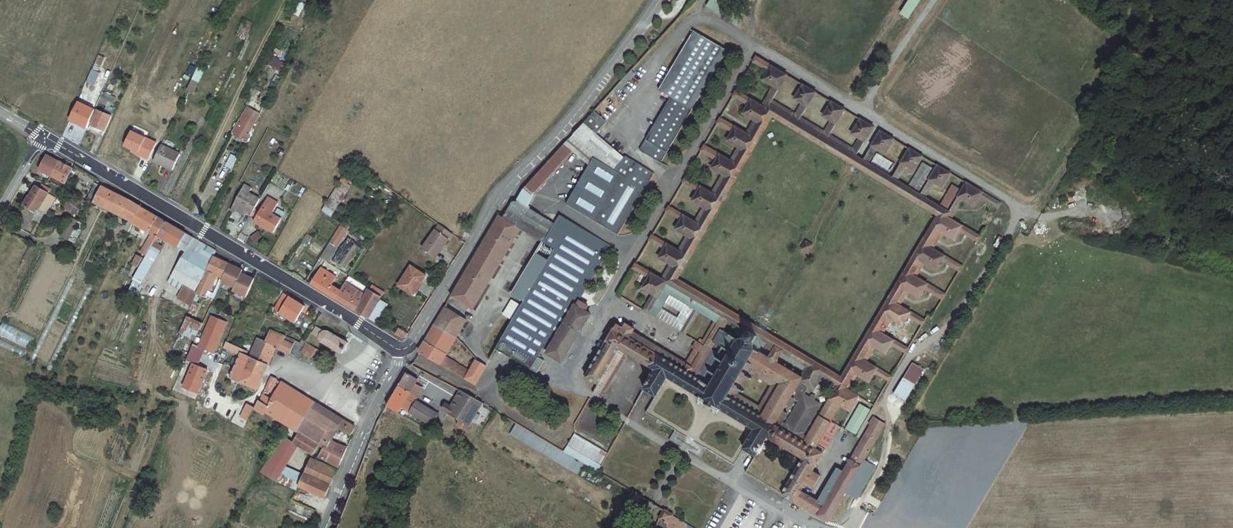 Vue aérienne de Lycée Saint Michel