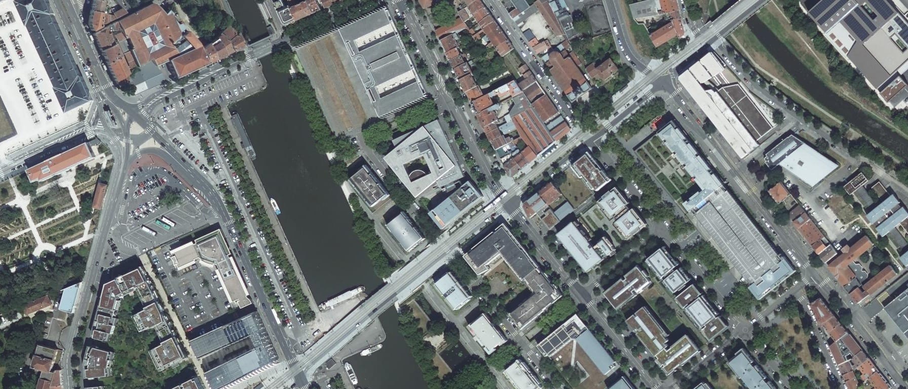 Vue aérienne de ENSGSI Nancy - Groupe INP