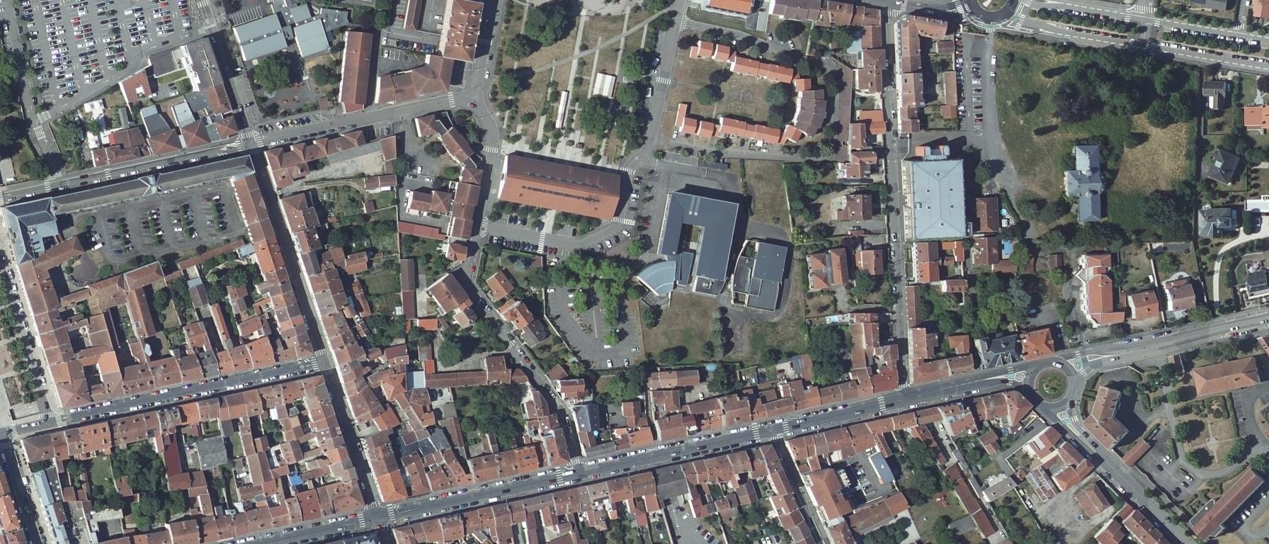 Vue aérienne de IUT de Nancy Brabois - Université de Lorraine - Antenne de Lunéville