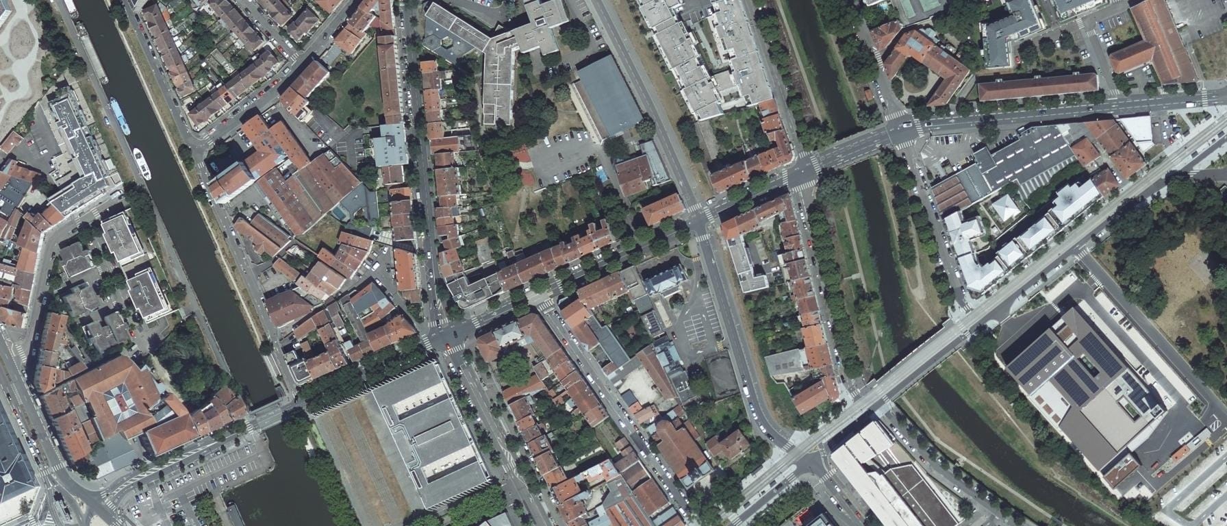 Vue aérienne de Centre de Formation des Métiers de l'Industrie Hôtelière - CFMIH 54