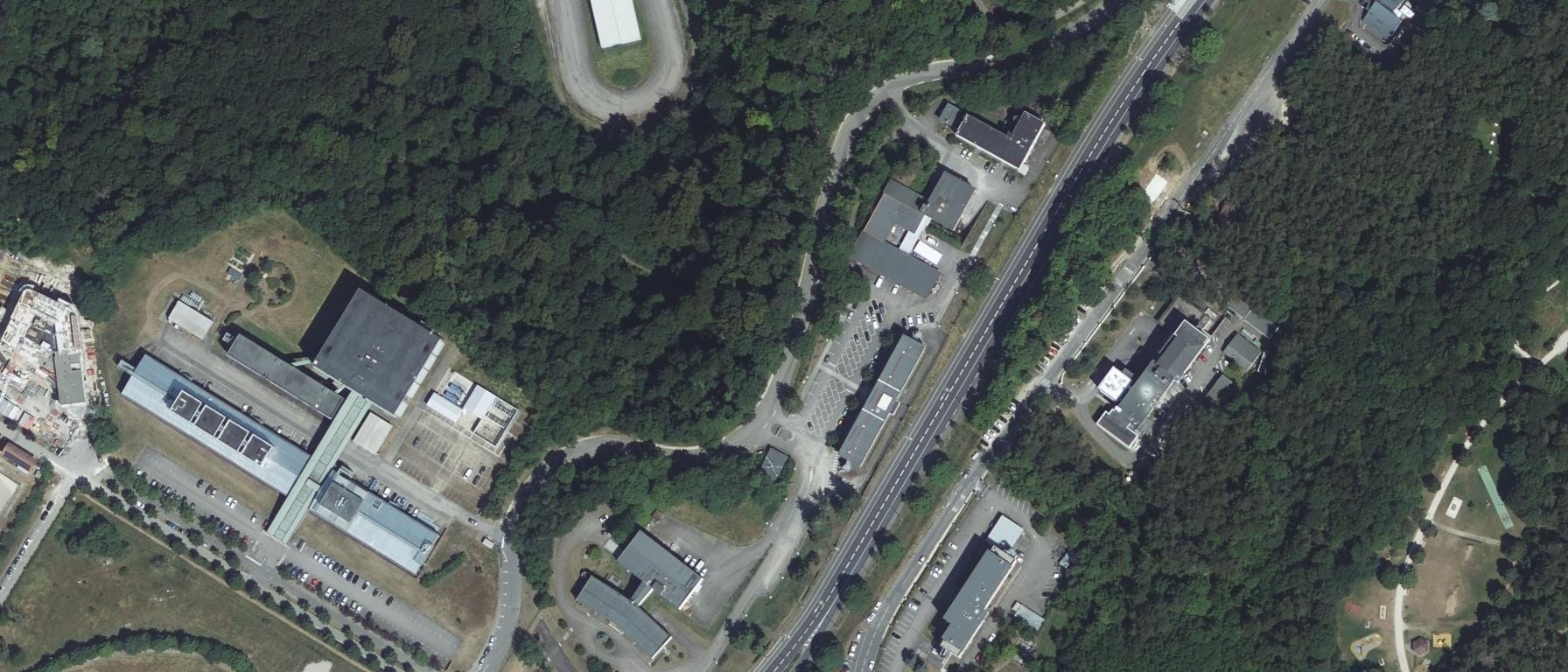 Vue aérienne de La Prépa des INP - Groupe INP - Nancy