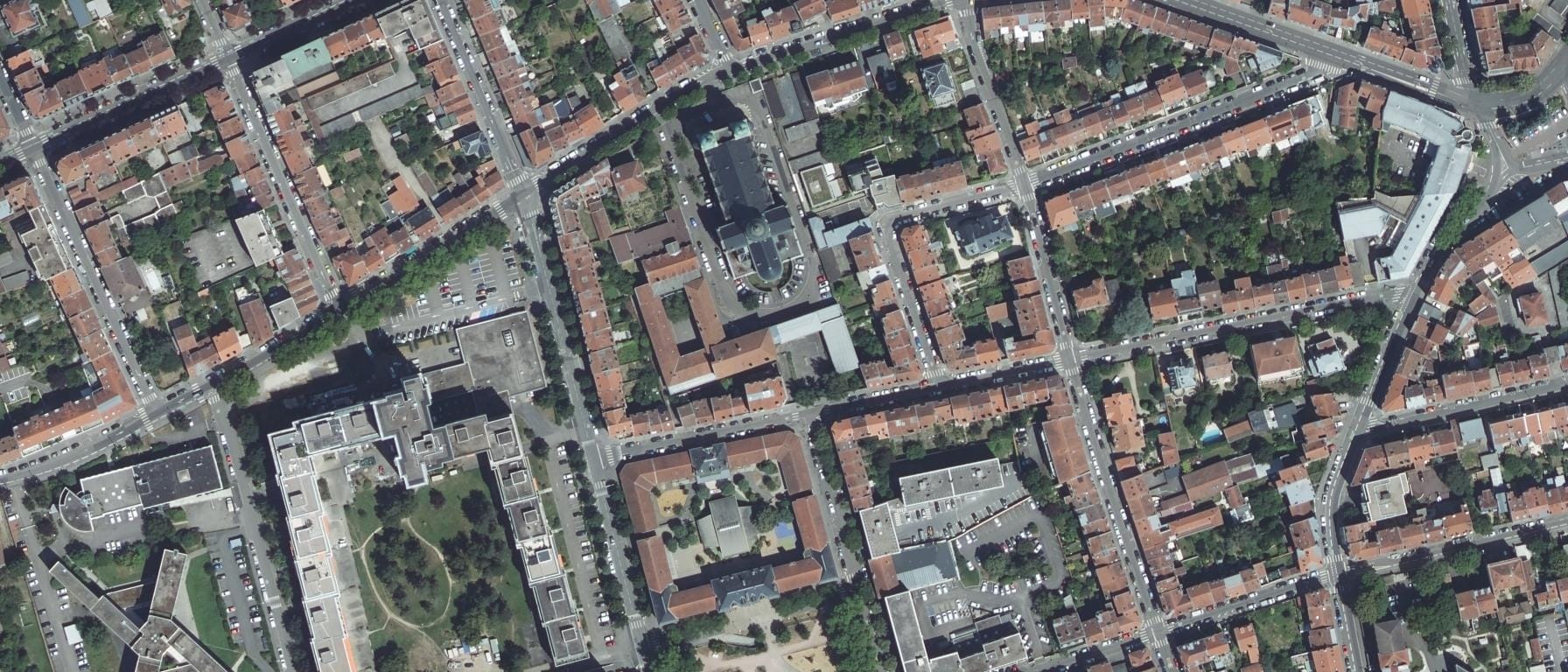 Vue aérienne de Ecole Supérieure de Négociation d'Affaires (ESNA) de Nancy
