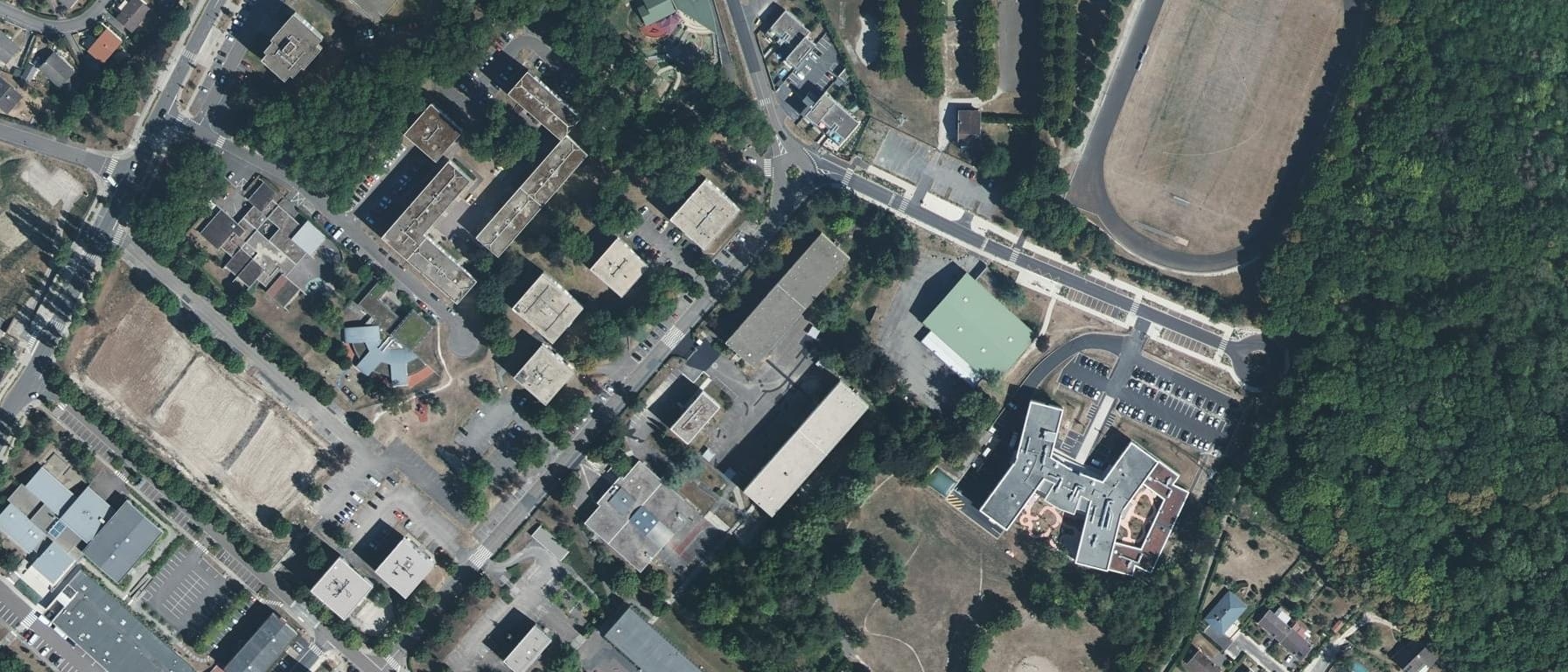 Vue aérienne de Lycée professionnel Emile Zola