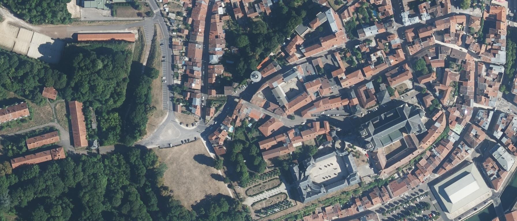Vue aérienne de Lycée Sainte-Anne