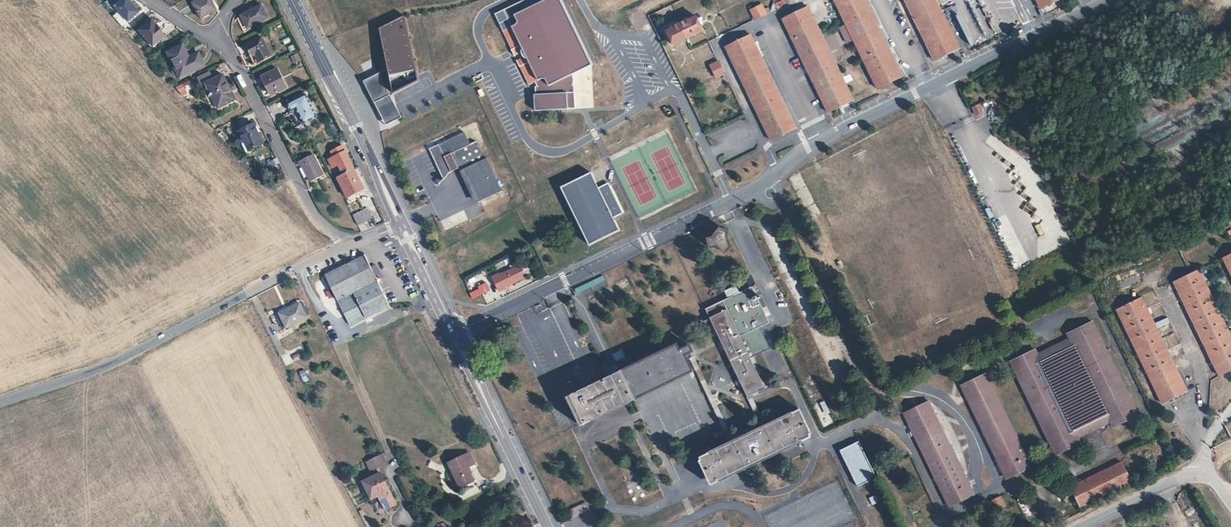 Vue aérienne de Lycée Alfred Kastler