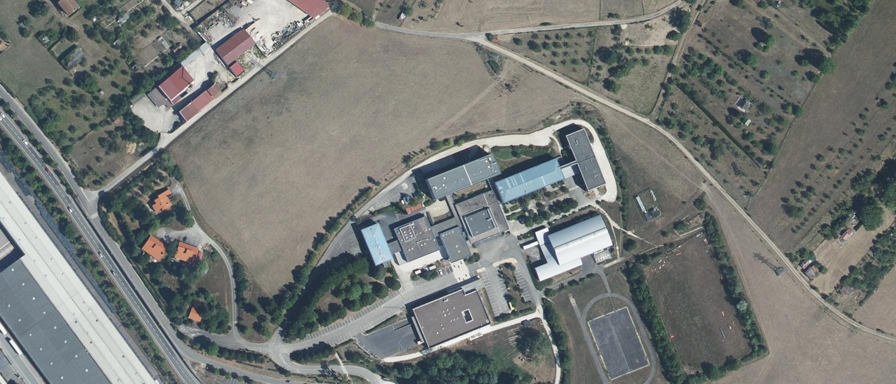 Vue aérienne de Lycée agricole Philippe De Vilmorin