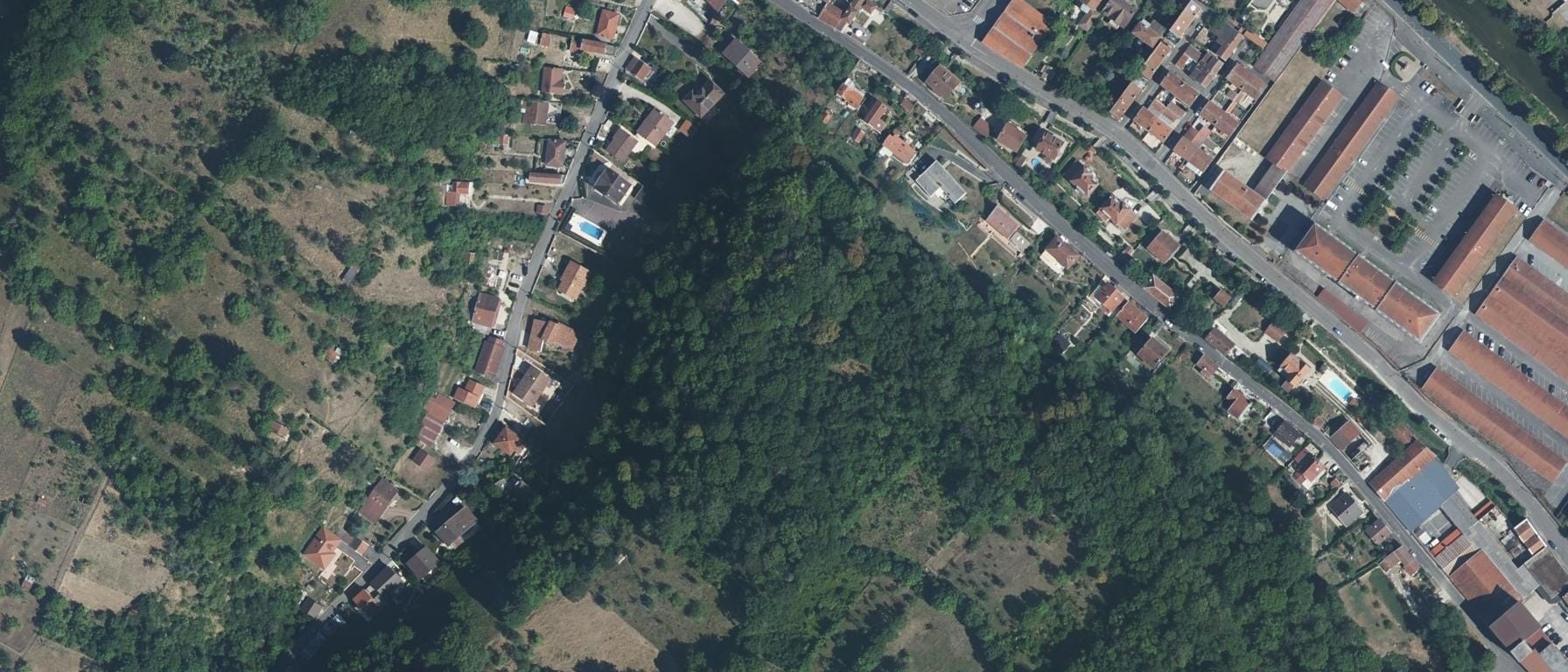 Vue aérienne de IFSI Bar Le Duc