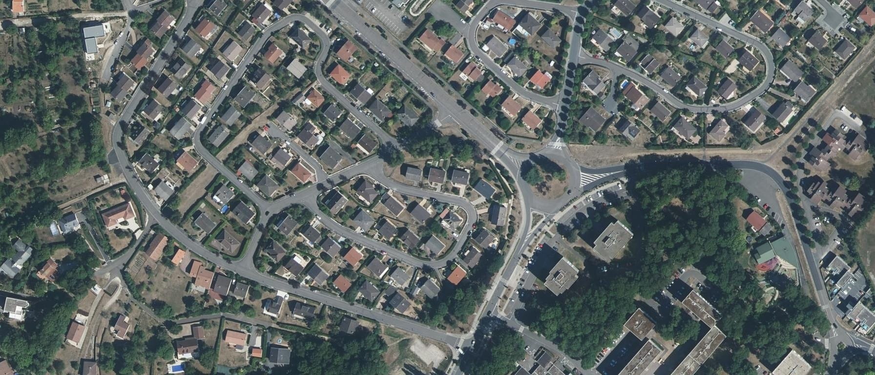 Vue aérienne de Antenne de Bar Le Duc du CFAI Lorraine-API