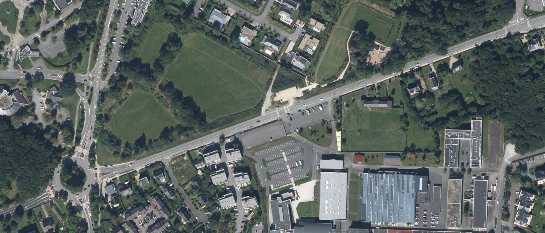 Vue aérienne de Lycée St Joseph