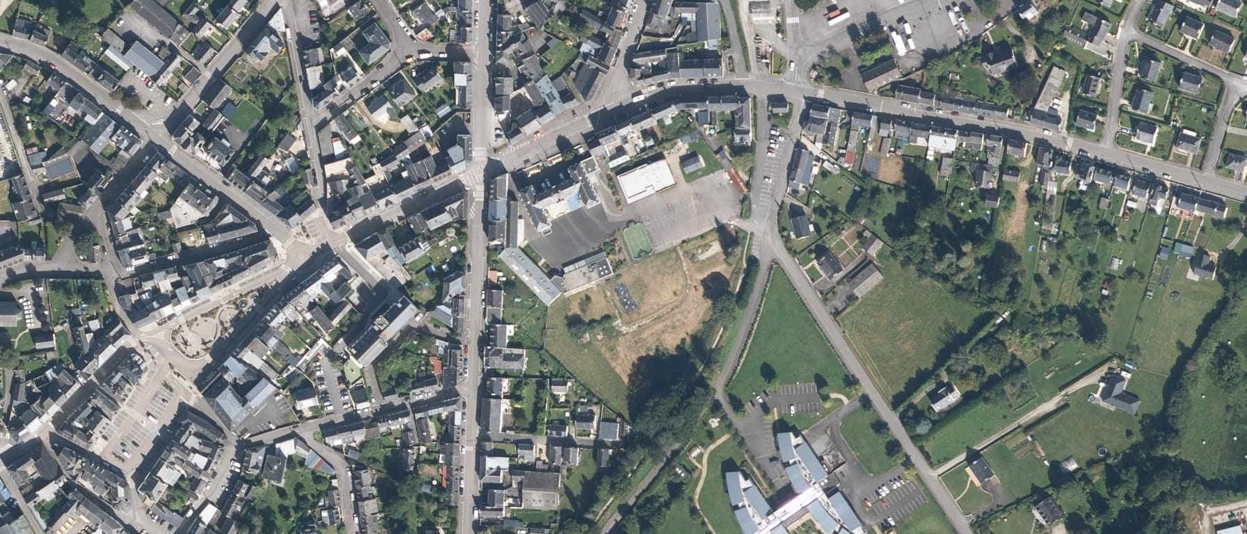 Vue aérienne de Lycée professionnel Agricole Saint Yves