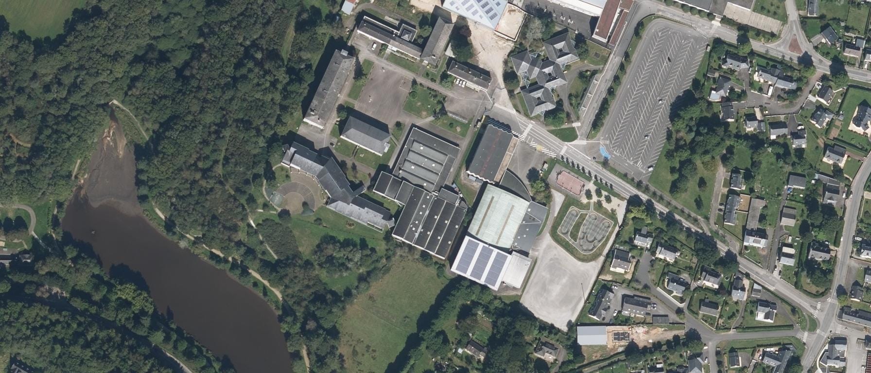 Vue aérienne de Lycée Marcellin Berthelot