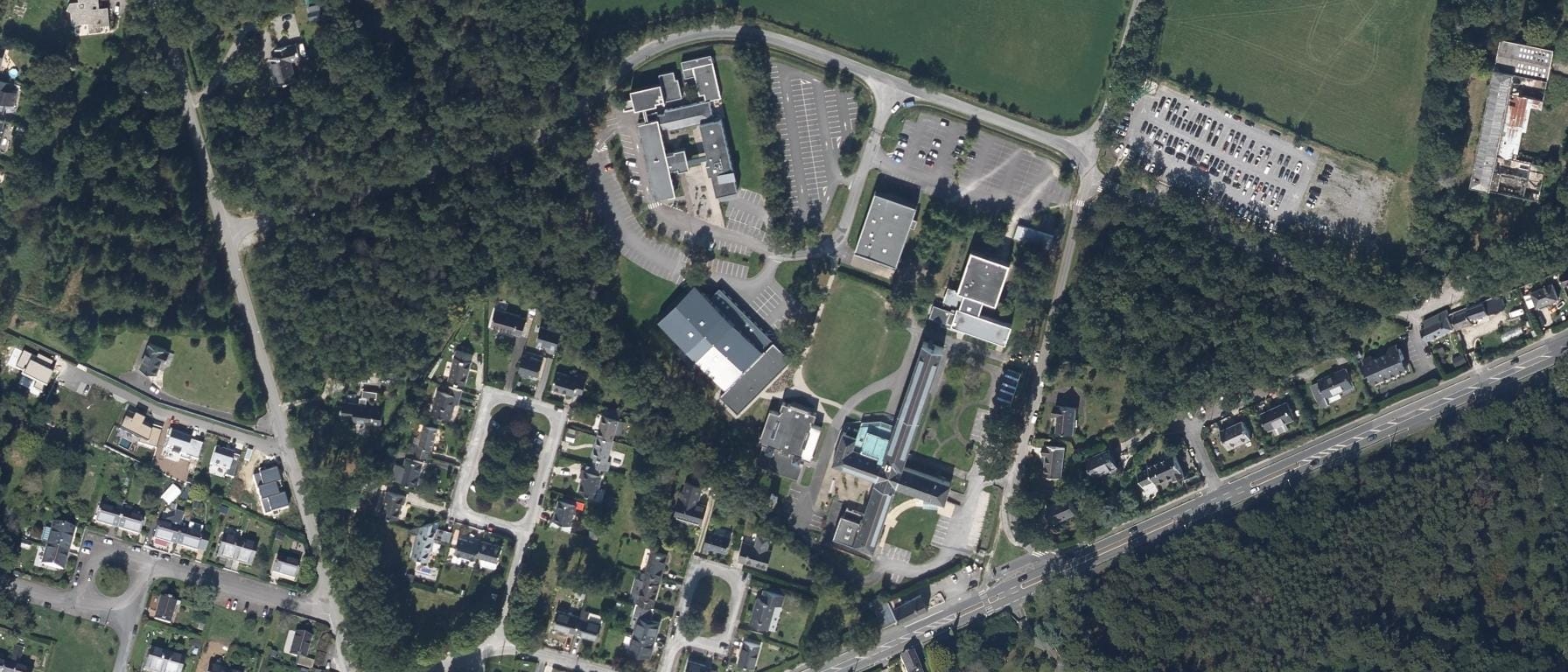 Vue aérienne de AREP 56 Site Vannes-Arradon