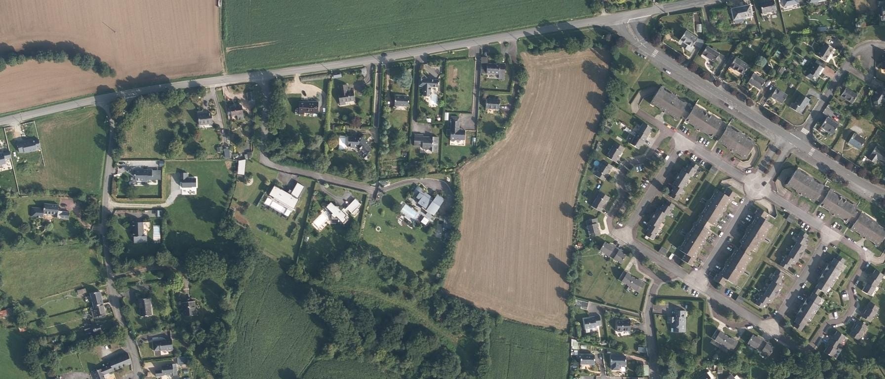 Vue aérienne de AREP 56 - Site Pontivy