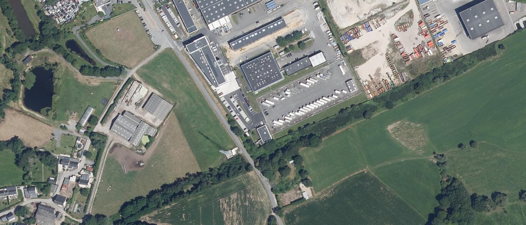 Vue aérienne de CFA de LODIMA OUEST LANESTER