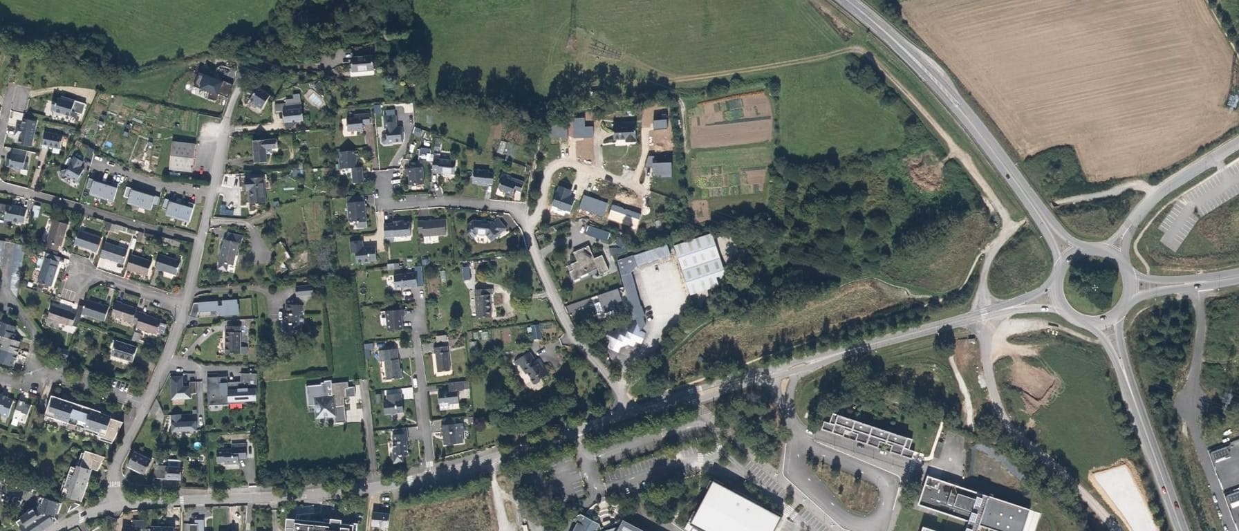 Vue aérienne de Ecole AFTEC Vannes