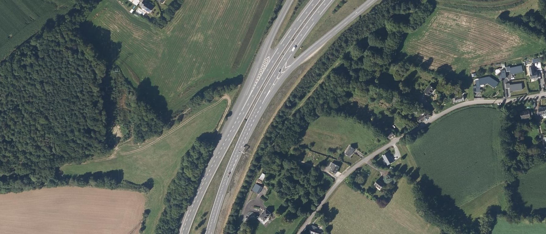 Vue aérienne de PASS MORBIHAN - Site IFSI de Pontivy