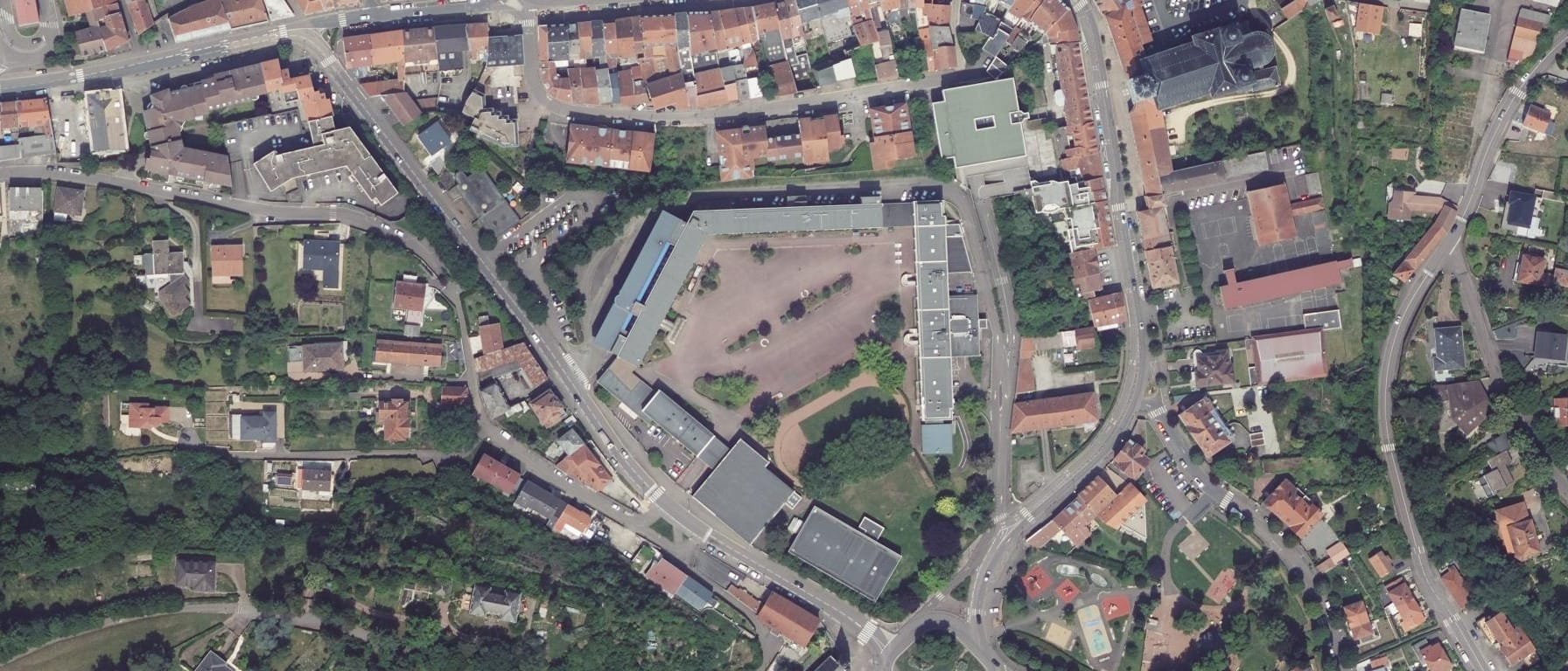 Vue aérienne de Lycée Jean-Victor Poncelet