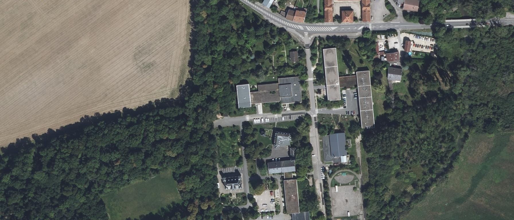 Vue aérienne de Lycée agricole Metz-Courcelles-Chaussy