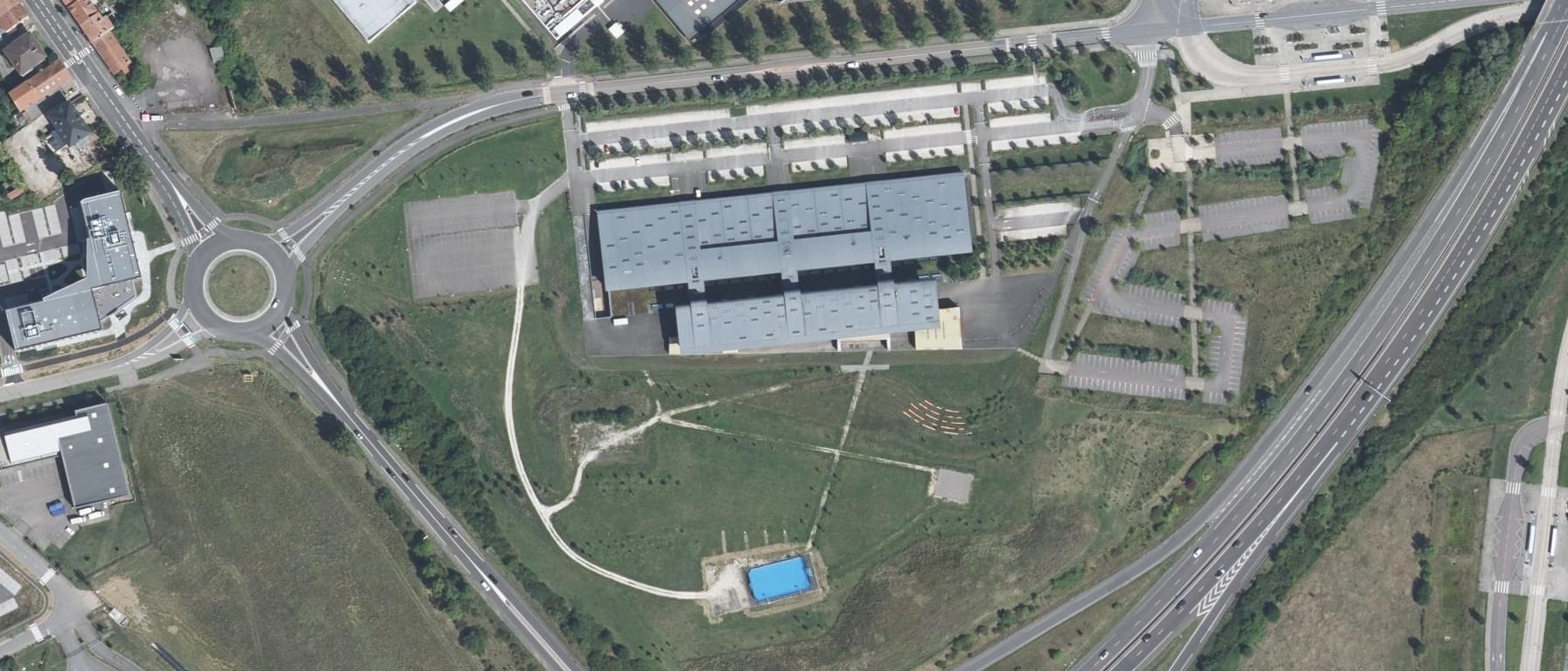 Vue aérienne de ENIM Metz