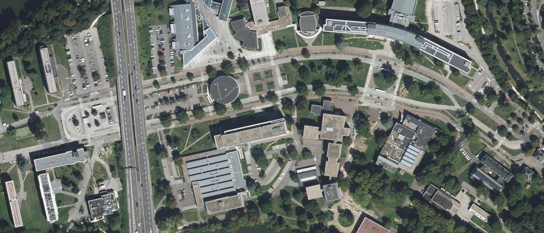 Vue aérienne de I.U.T de Metz - Université de Lorraine