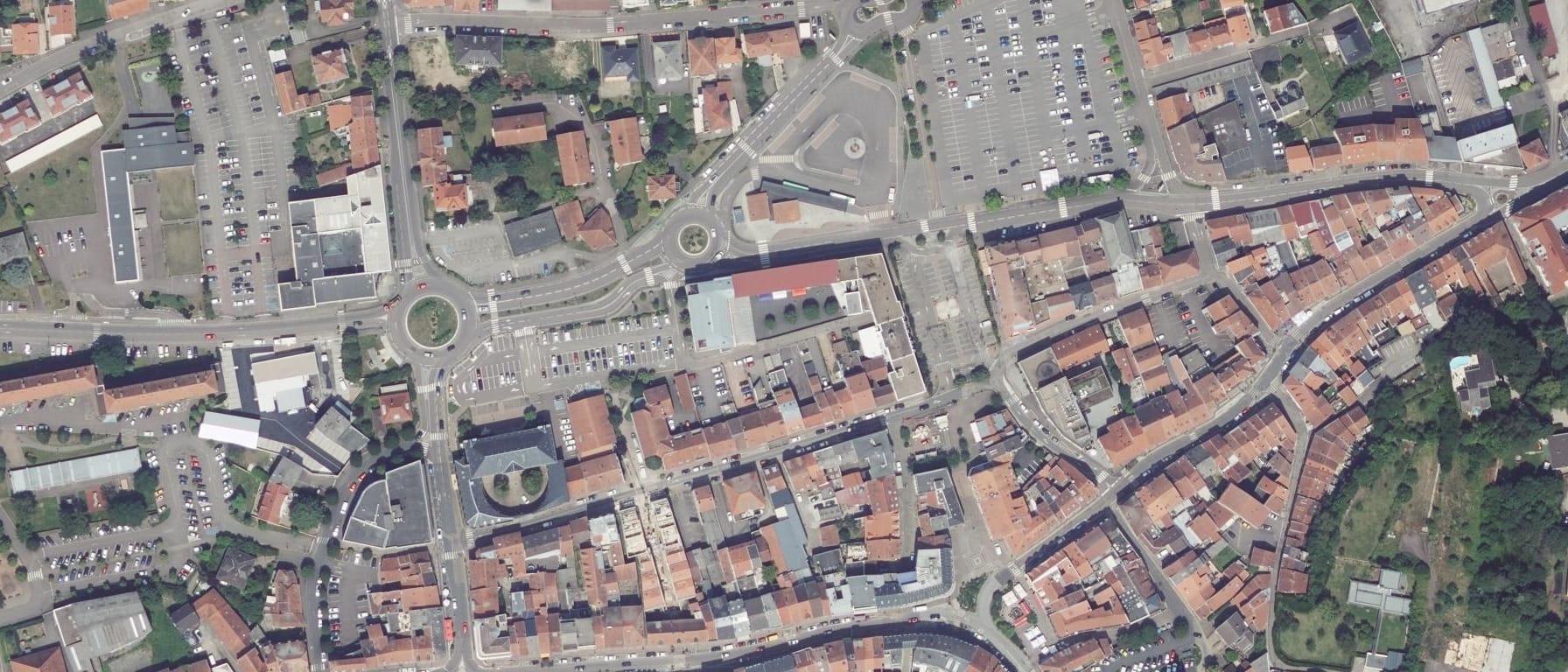 Vue aérienne de Lycée professionnel Sainte Chretienne