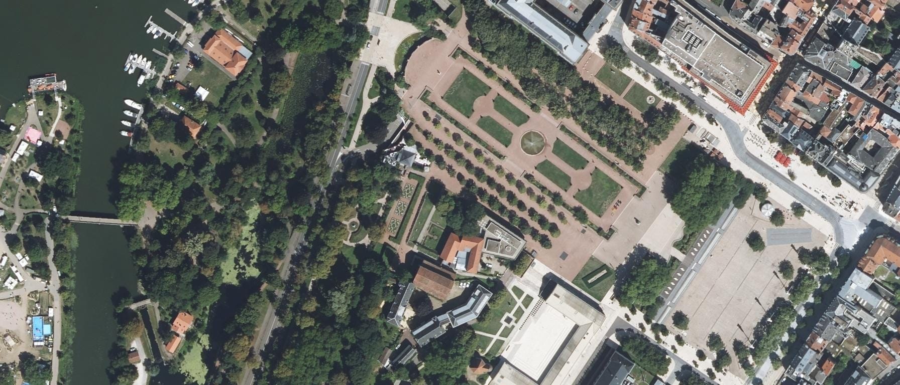 Vue aérienne de ESAL - École Supérieure d'Art de Lorraine - Site de Metz