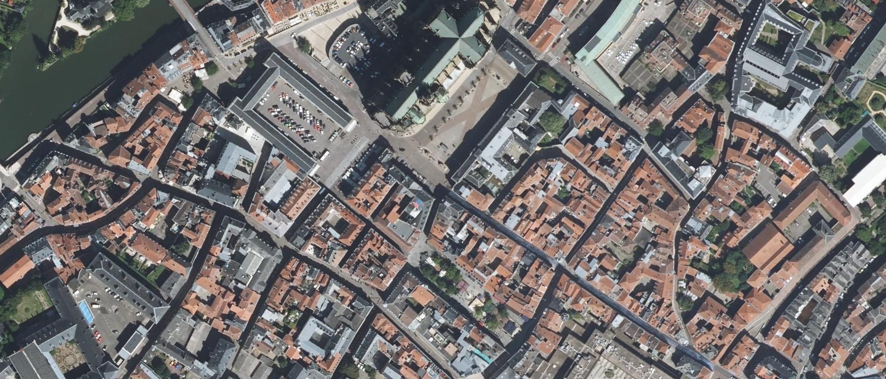 Vue aérienne de AFTRAL CFA du transport et de la Logistique METZ
