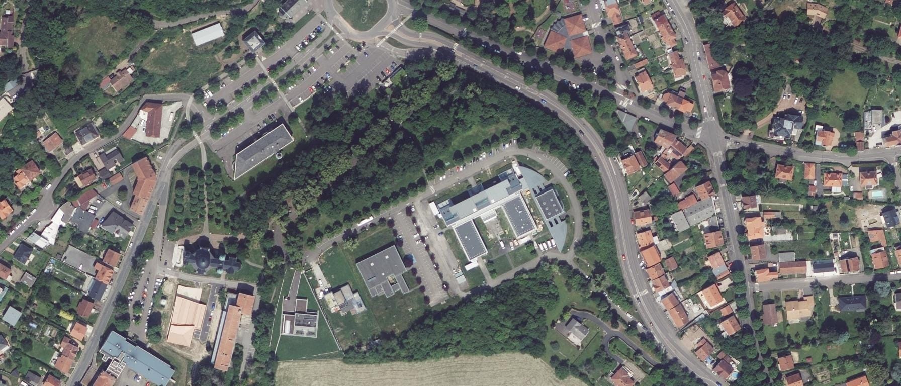 Vue aérienne de IUT de Moselle-Est - Site de Saint-Avold - Université de Lorraine