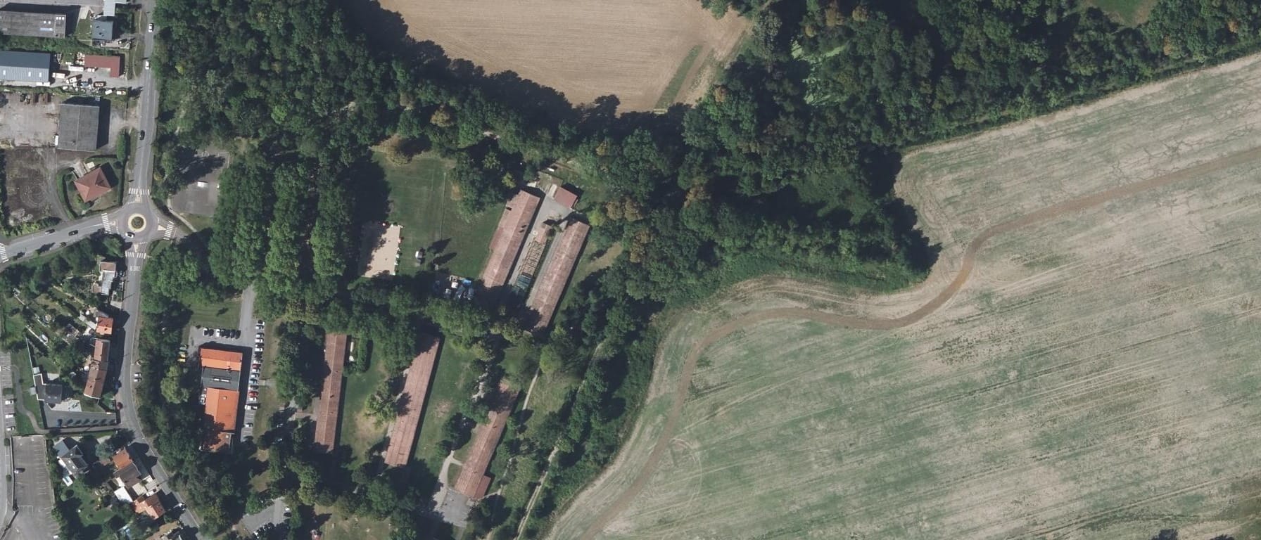 Vue aérienne de Ecole Supérieure de Commerce Florange