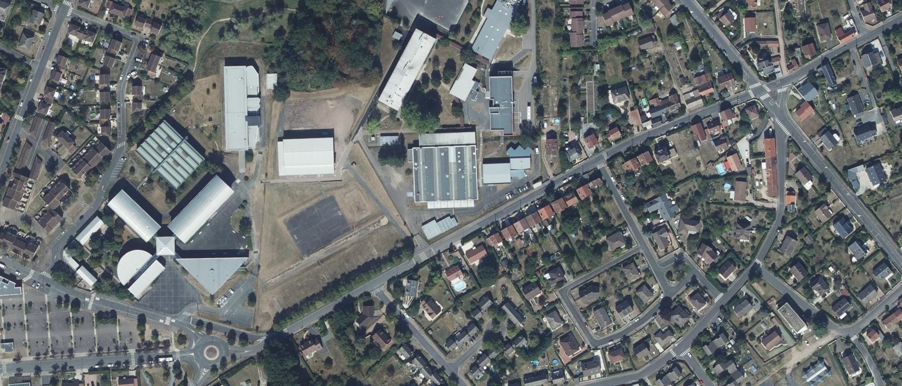 Vue aérienne de Lycée professionnel Pierre Bérégovoy