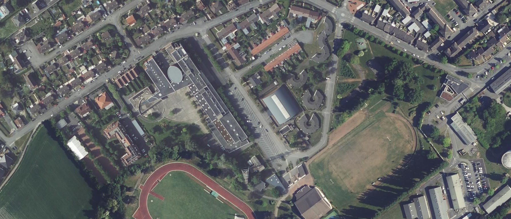 Vue aérienne de Lycée professionnel Pierre-Joseph Fontaine