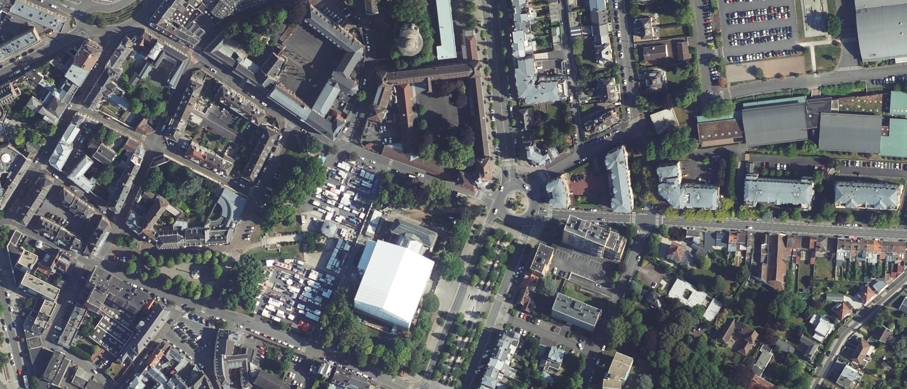 Vue aérienne de Lycée Antoine Watteau