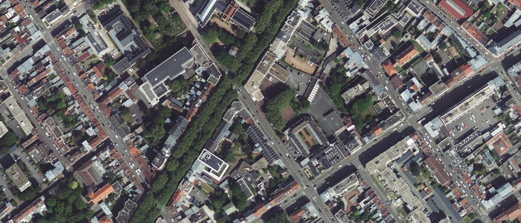 Vue aérienne de ICL - ESTICE