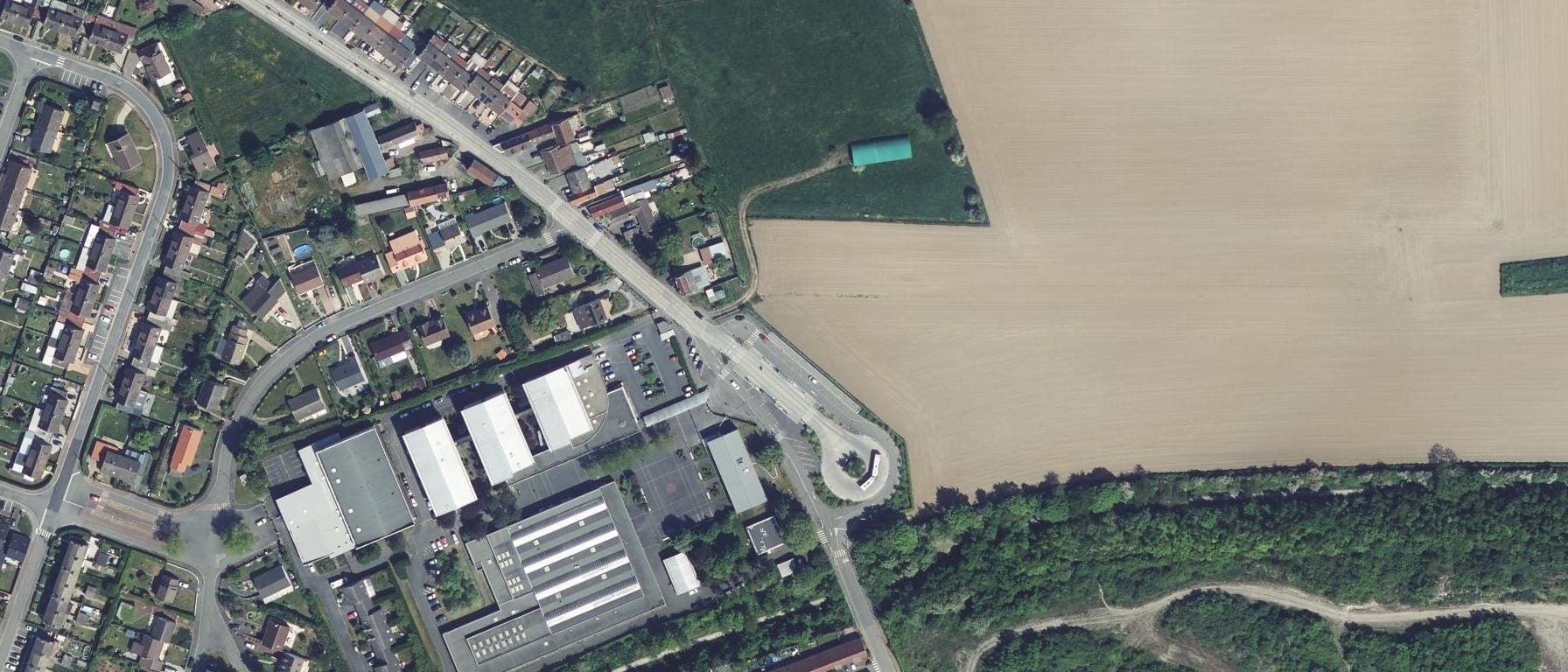 Vue aérienne de Lycée professionnel Pierre-Joseph Laurent